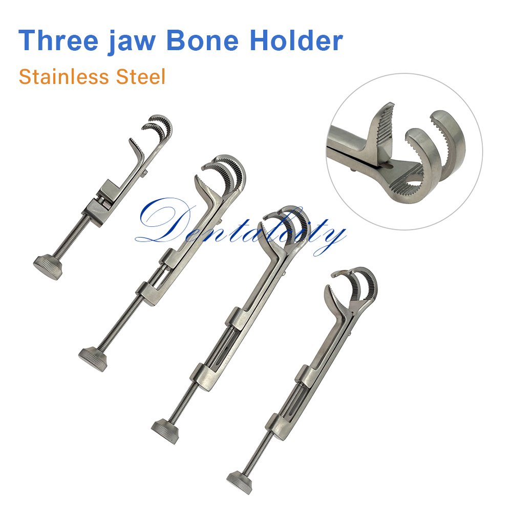 Deadlift Jack Barbell - 3 Claws Lambert-Lowman Bone Clamps Stainless