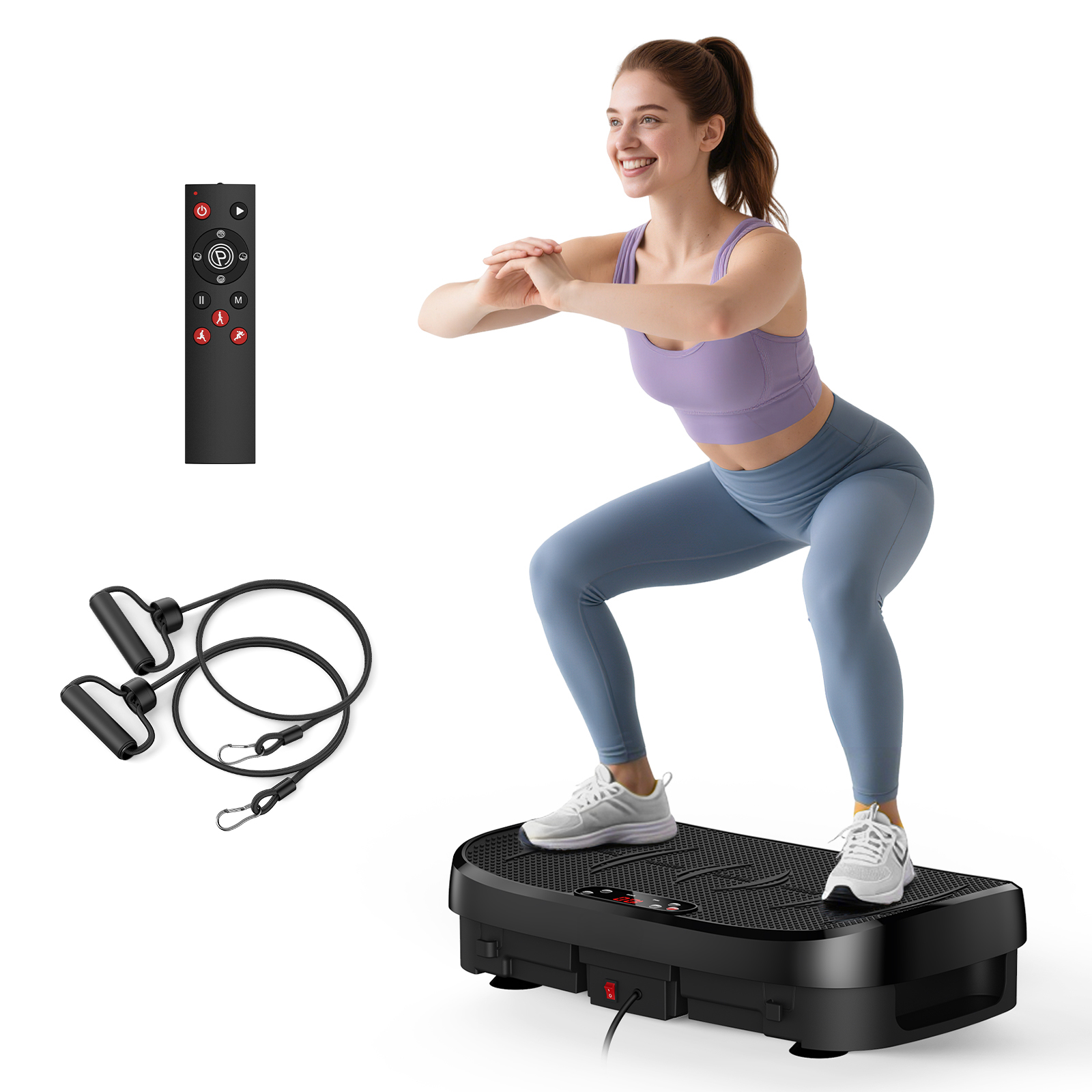 Home Gym Hyrox - Vibration Plate Fat Burning Fitness Platform