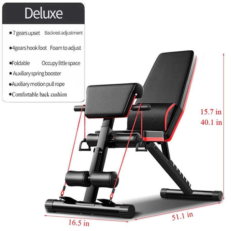 Home Gym Bench - Popular Home Exercise Gym Adjustable Folding