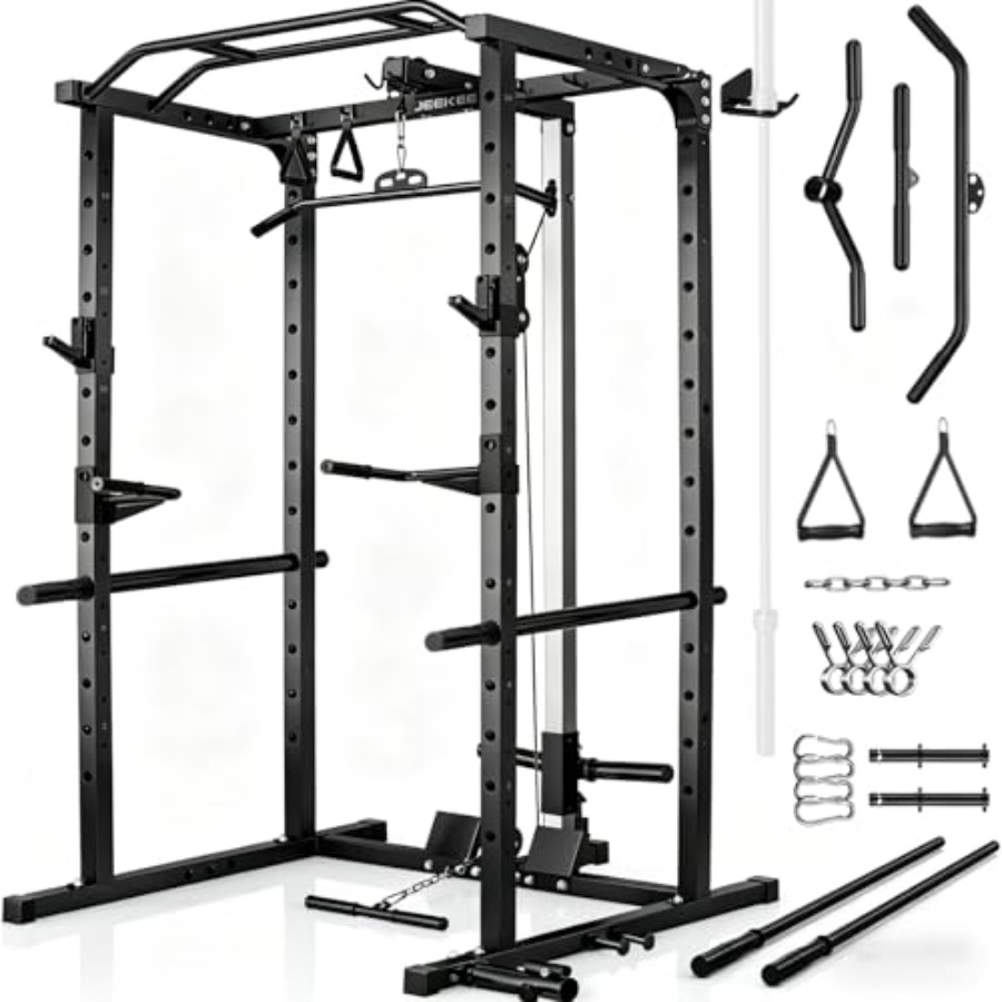 Home Gym Lat Pulldown - Home gym power rack with LAT