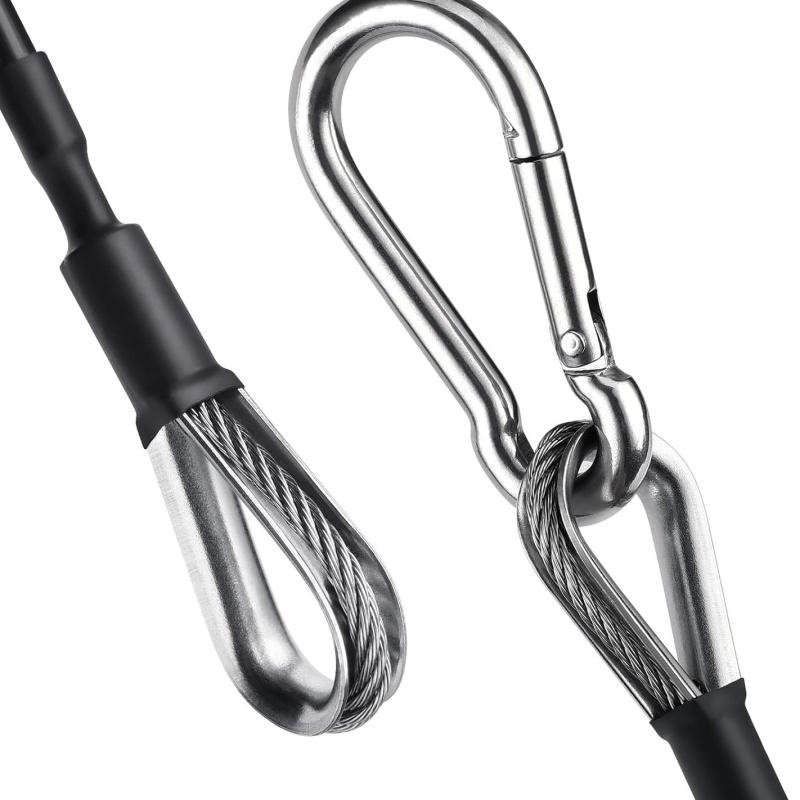Home Gym Lat Pulldown - 1/2Pcs Gym Cable Extension Compatible with