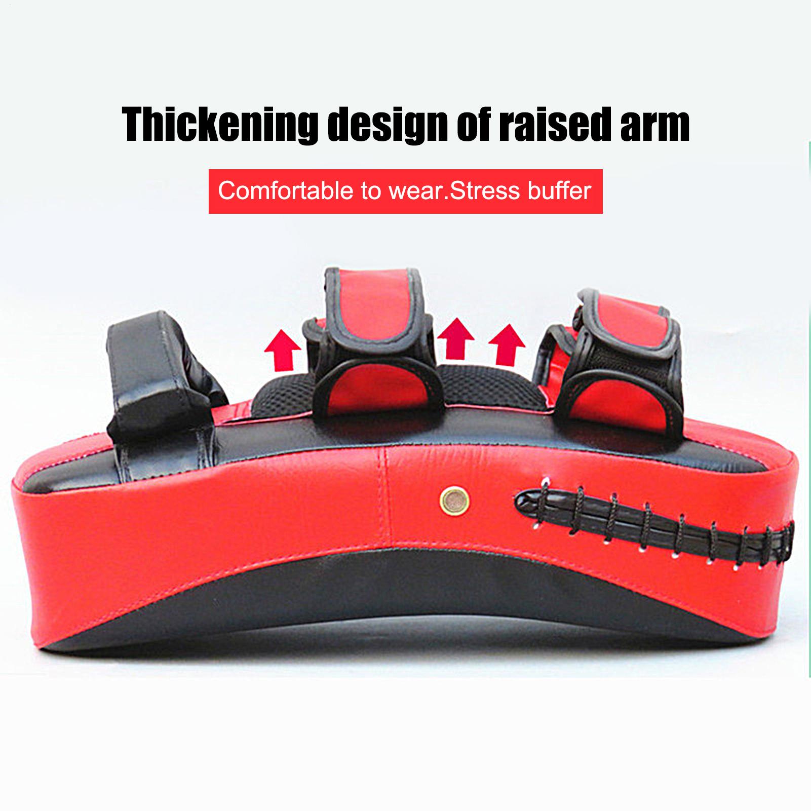Home Gym Gym Equipment - Boxing Pads PU Leather Curved Punching
