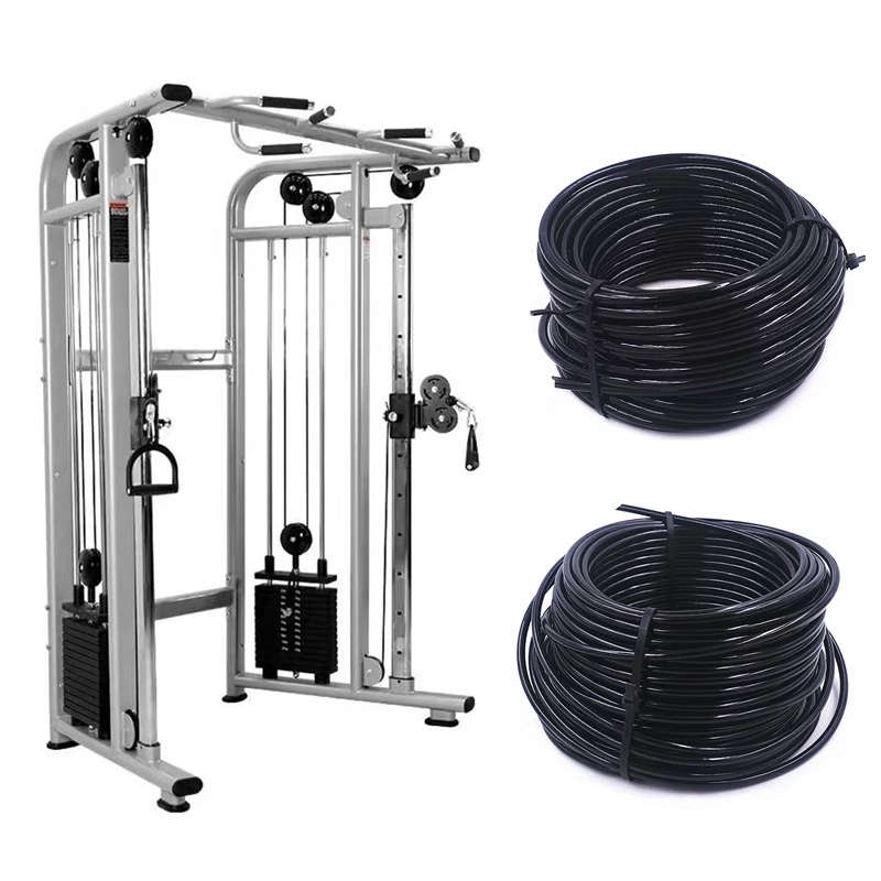 Home Gym Cable Pulley System - Sỉ 100 Mét 5/6Mm Nhà Nâng