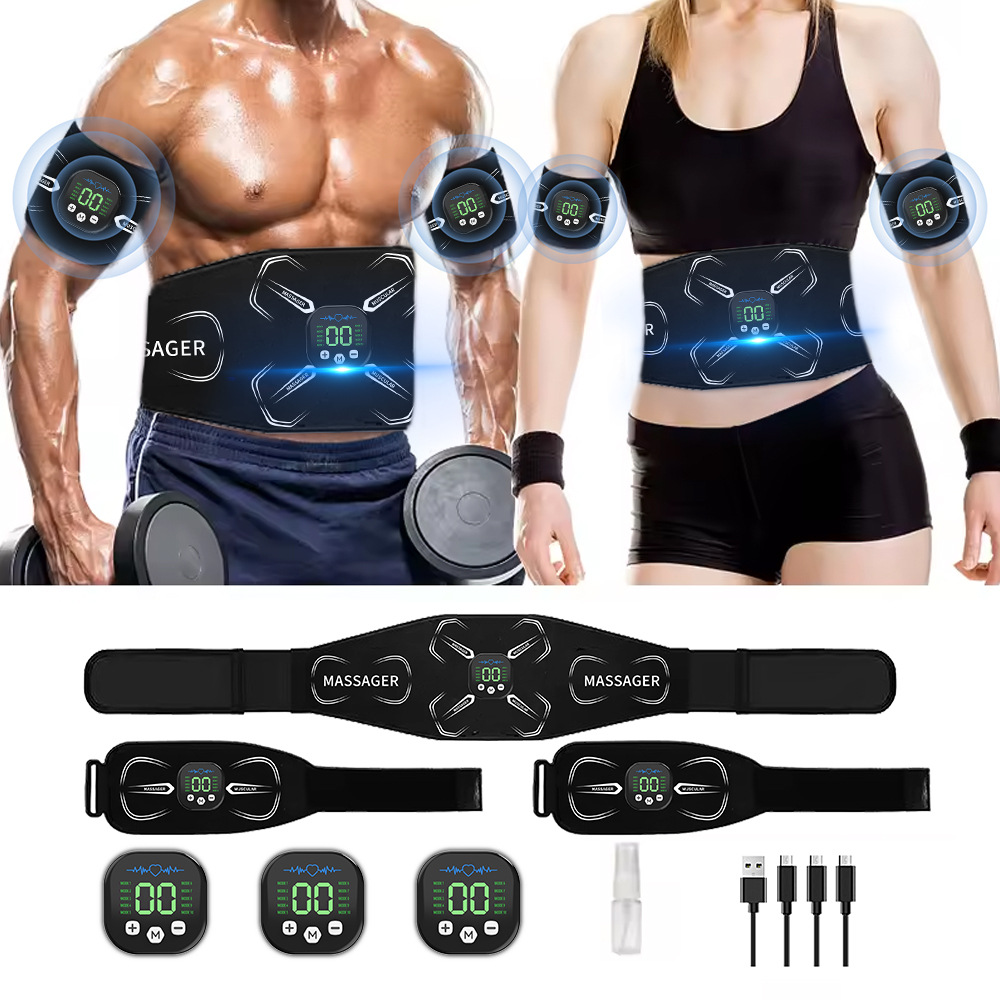 Home Gym Hyrox - EMS Muscle Stimulator Abdominal Trainer Abs