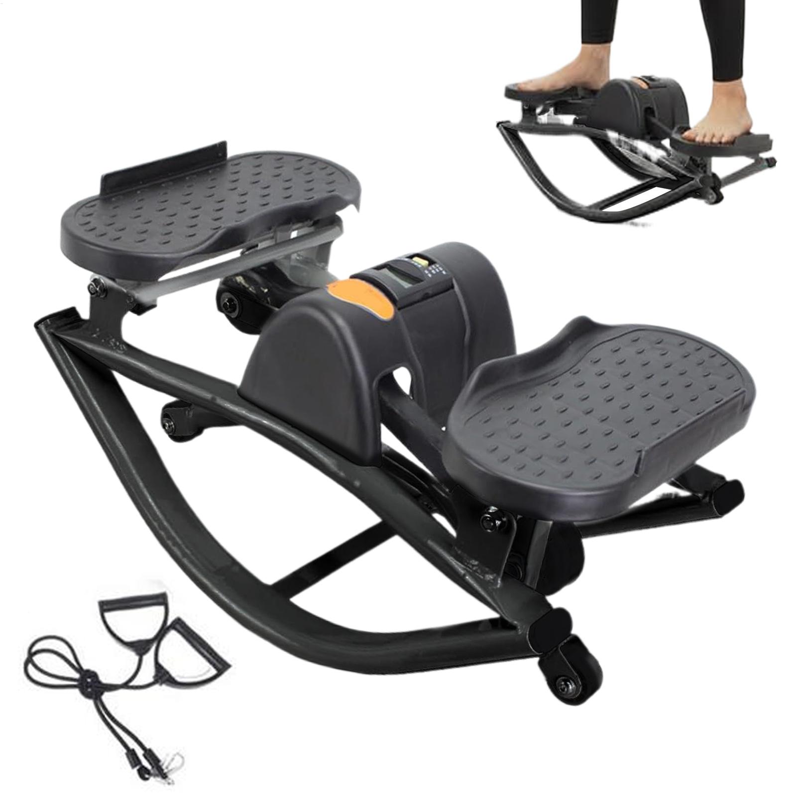 Home Gym Training Program - Rock Stepper Exercise Equipment Portable Silent