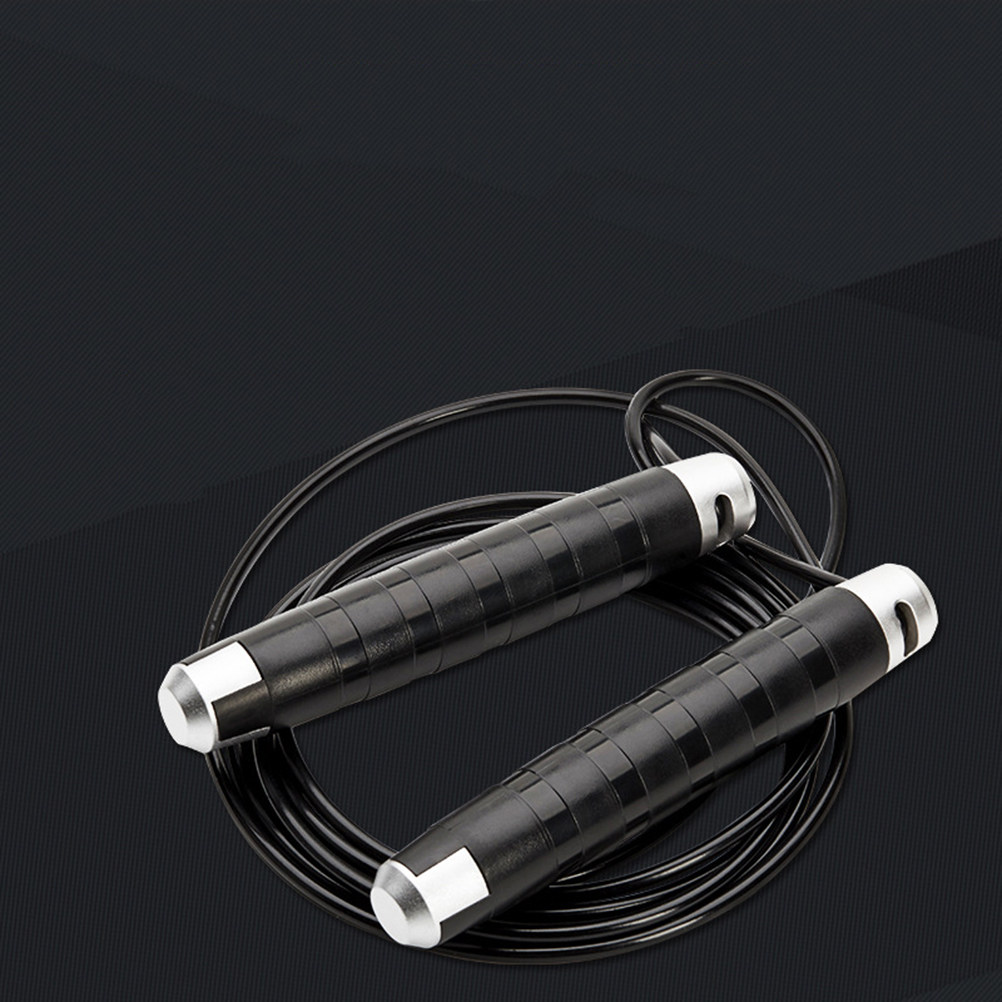 Black Steel Cable Jump Rope Be - đánh giá và giá Jump Rope Bearing
