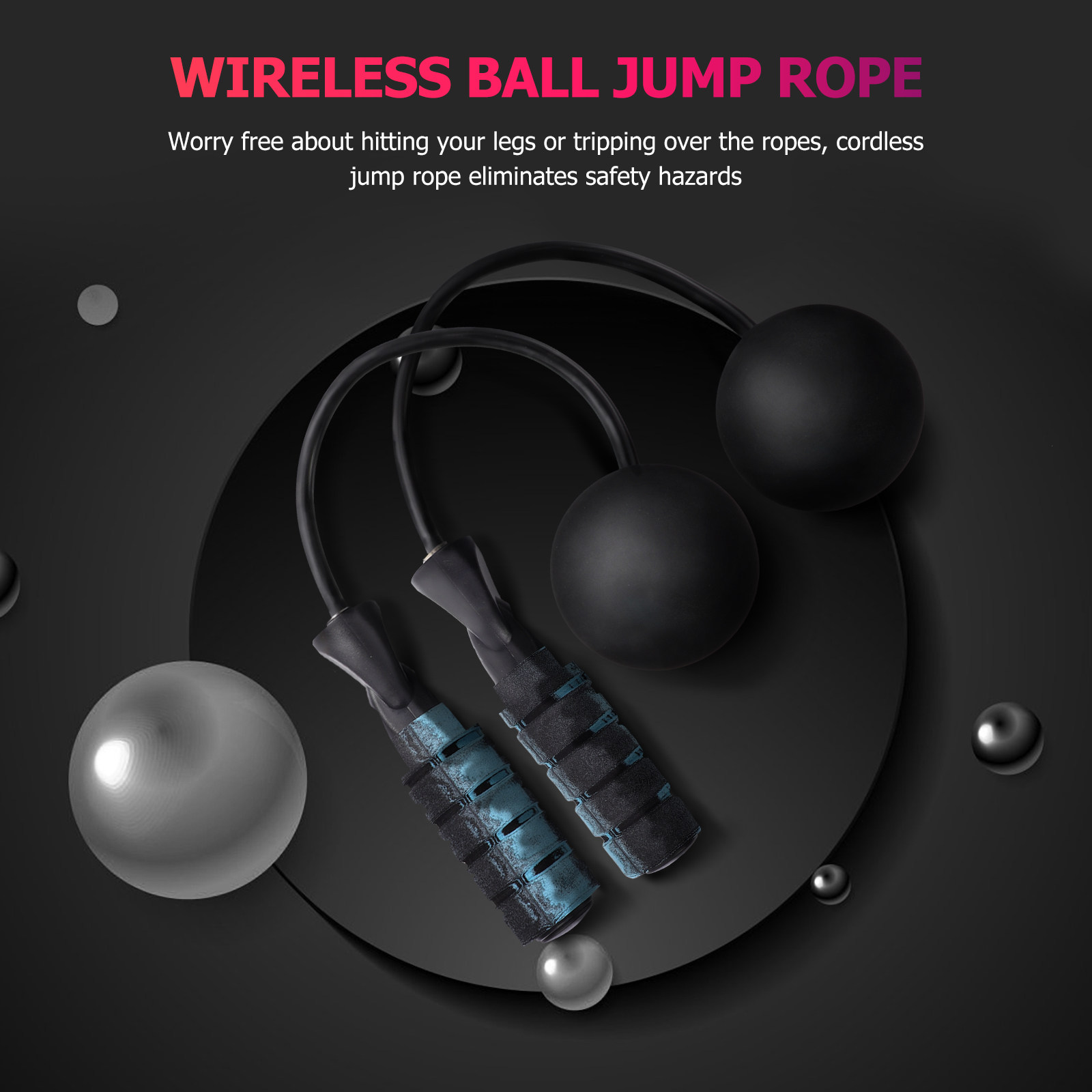 1Pair Cordless Jump Rope with  - đánh giá và giá Jump Rope Bearing