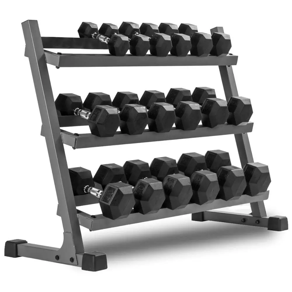 New Product Wholesale Rubber C - đánh giá và giá Hex Dumbbell Set