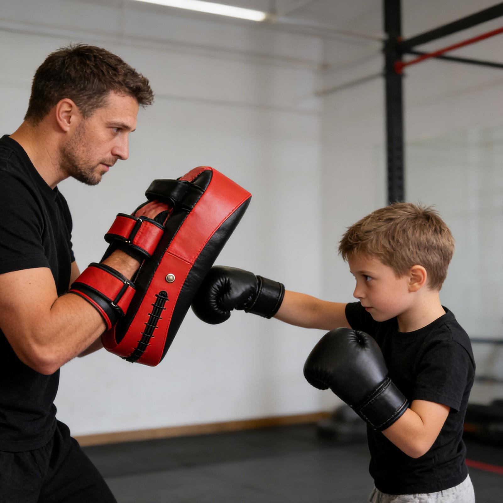 PU Leather Boxing Pads Curved  - đánh giá và giá Home Gym Gym Equipment