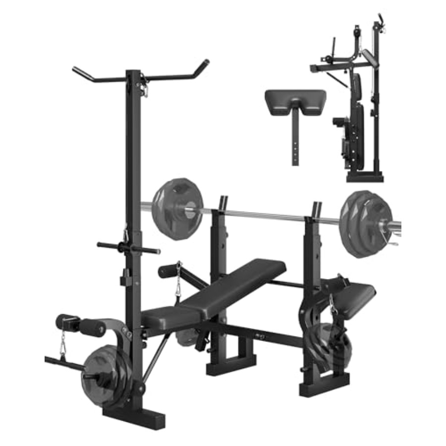 Home Gym 8-in-1 Foldable Weigh - đánh giá và giá Home Gym Lat Pulldown