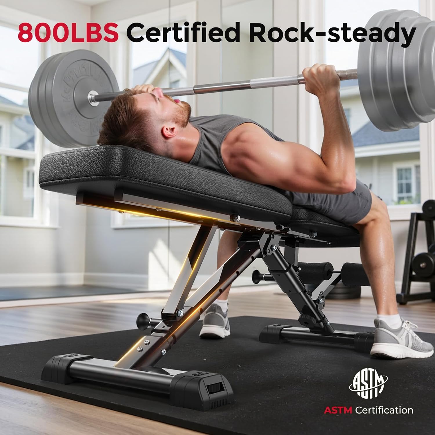 Home Gym Adjustable Weight Ben - đánh giá và giá Home Gym Bench