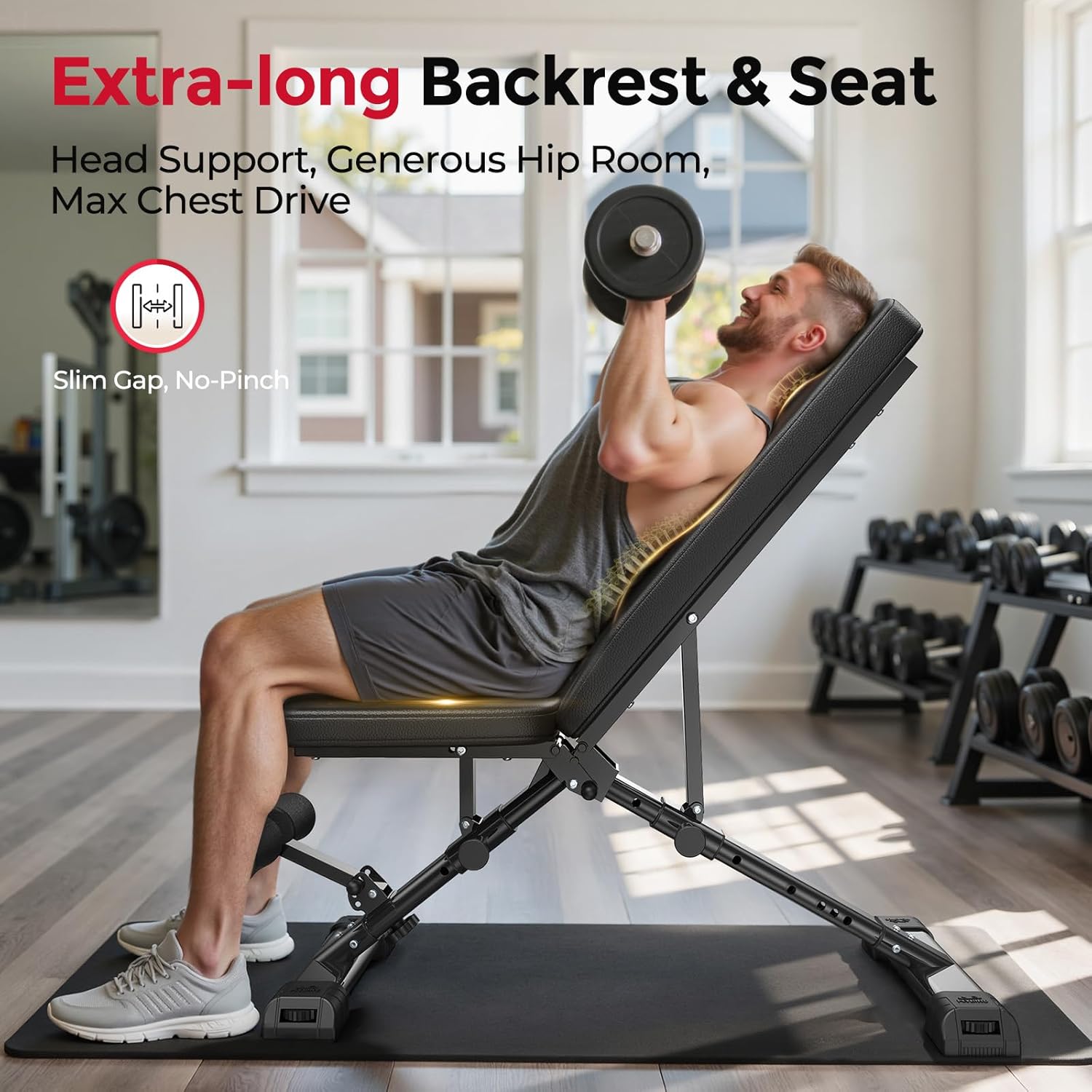 Home Gym Adjustable Weight Ben - đánh giá và giá Home Gym Bench