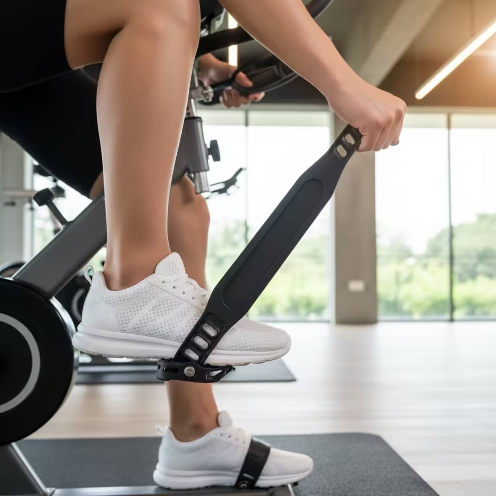 Exercise Bike Pedals with Stra - đánh giá và giá Home Gym Installation