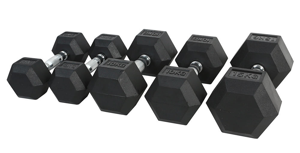 High Quality Large Capacity Ru - đánh giá và giá Hex Dumbbell Set