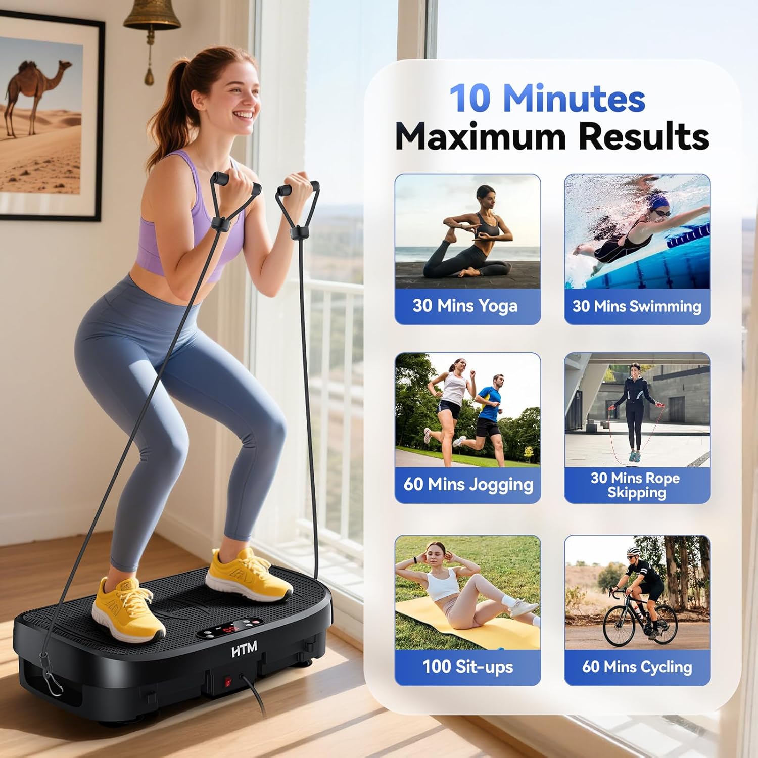 Vibration Plate Fat Burning Fi - đánh giá và giá Home Gym Hyrox