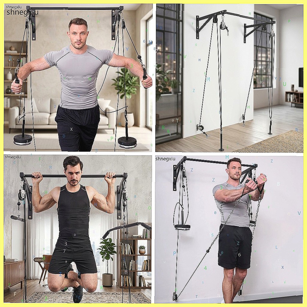 Wall Mounted DIY Fitness Pulle - đánh giá và giá Home Gym Cable Pulley System