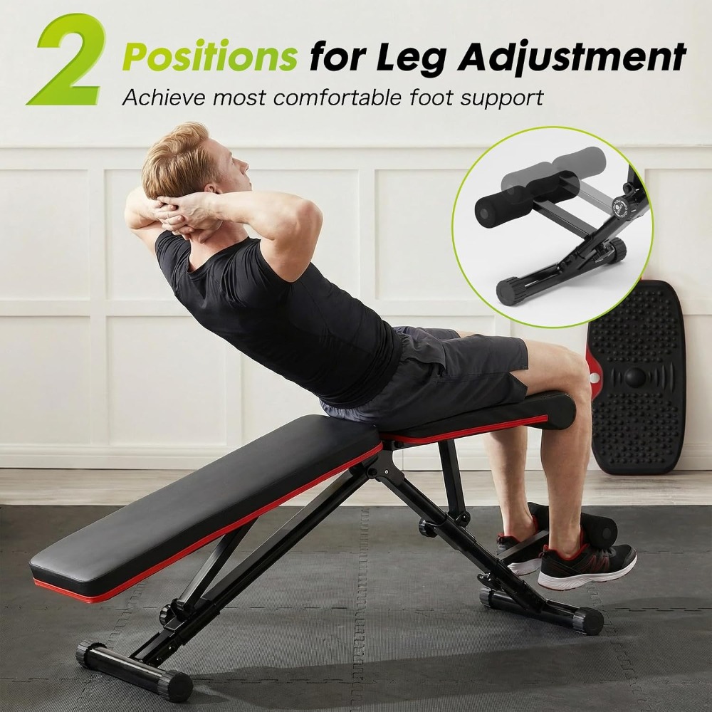 Adjustable Weight Bench for Fu - đánh giá và giá Home Gym Foldable