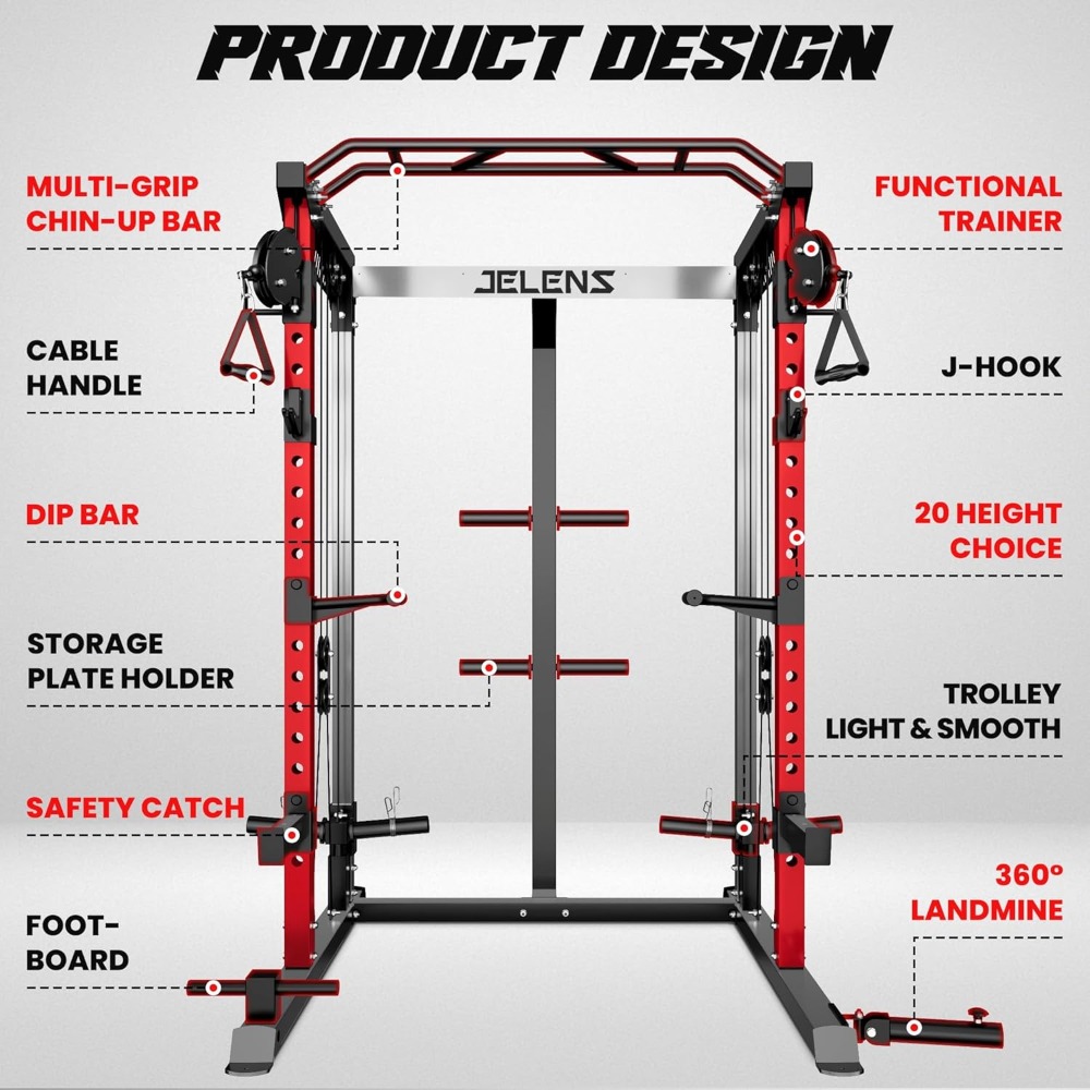 2000LBS Multi-Function Power R - đánh giá và giá Home Gym All In One