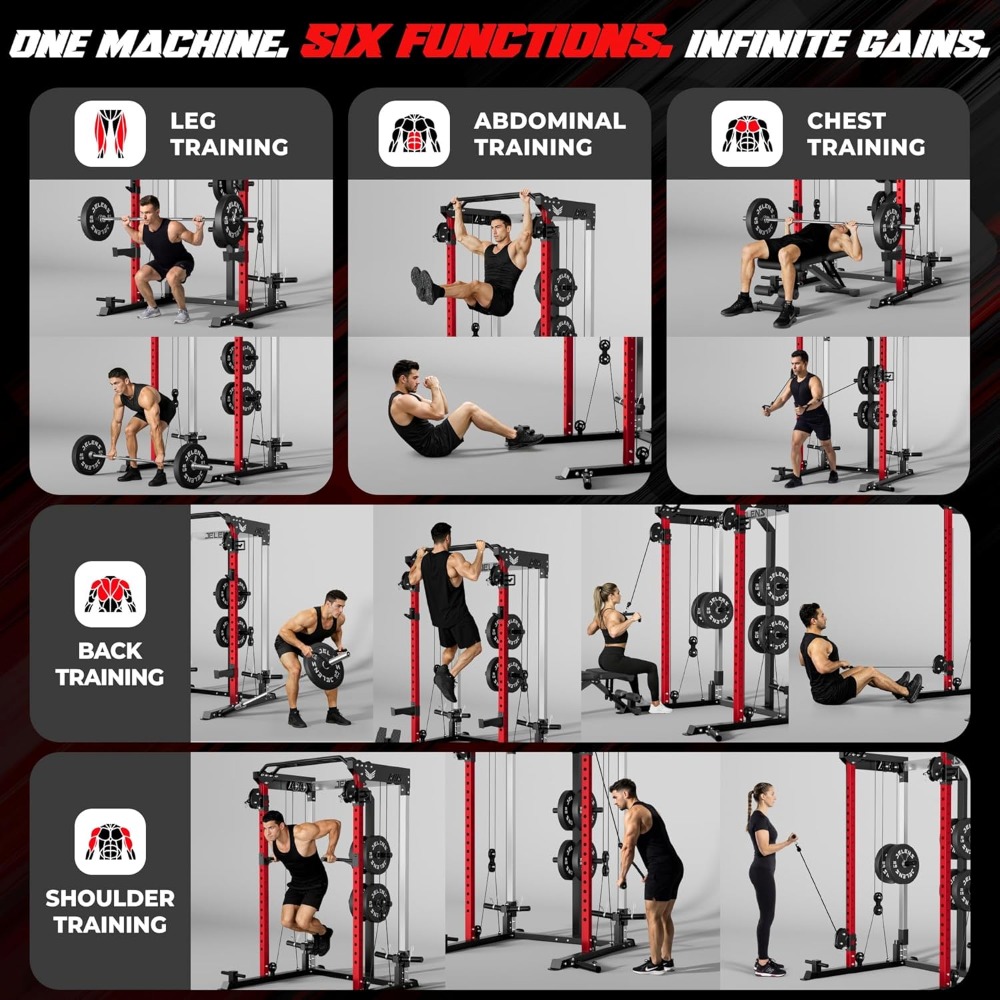 2000LBS Multi-Function Power R - đánh giá và giá Home Gym All In One