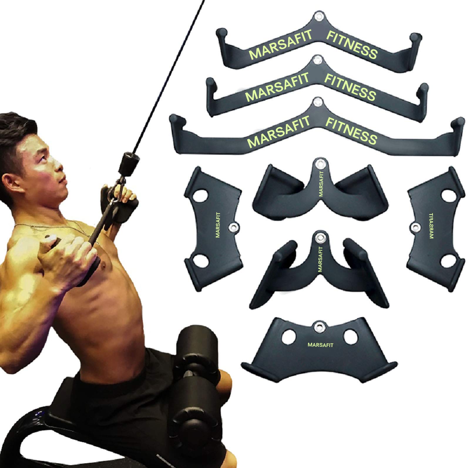 Lat Pull Down Bar Rowing Handl - đánh giá và giá Home Gym Lat Pulldown