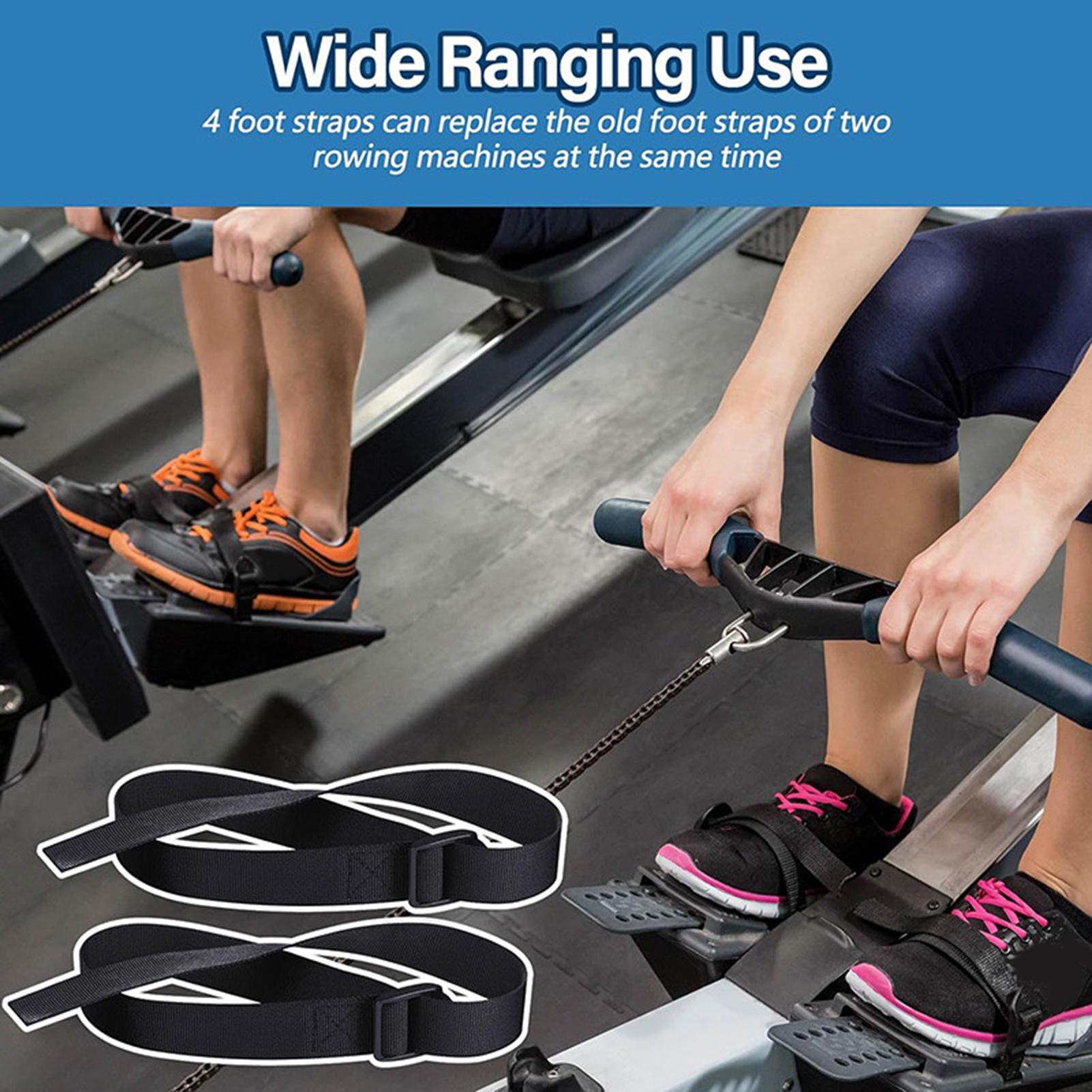 2Pcs Rowing Machine Feet Strap - đánh giá và giá Home Gym Installation