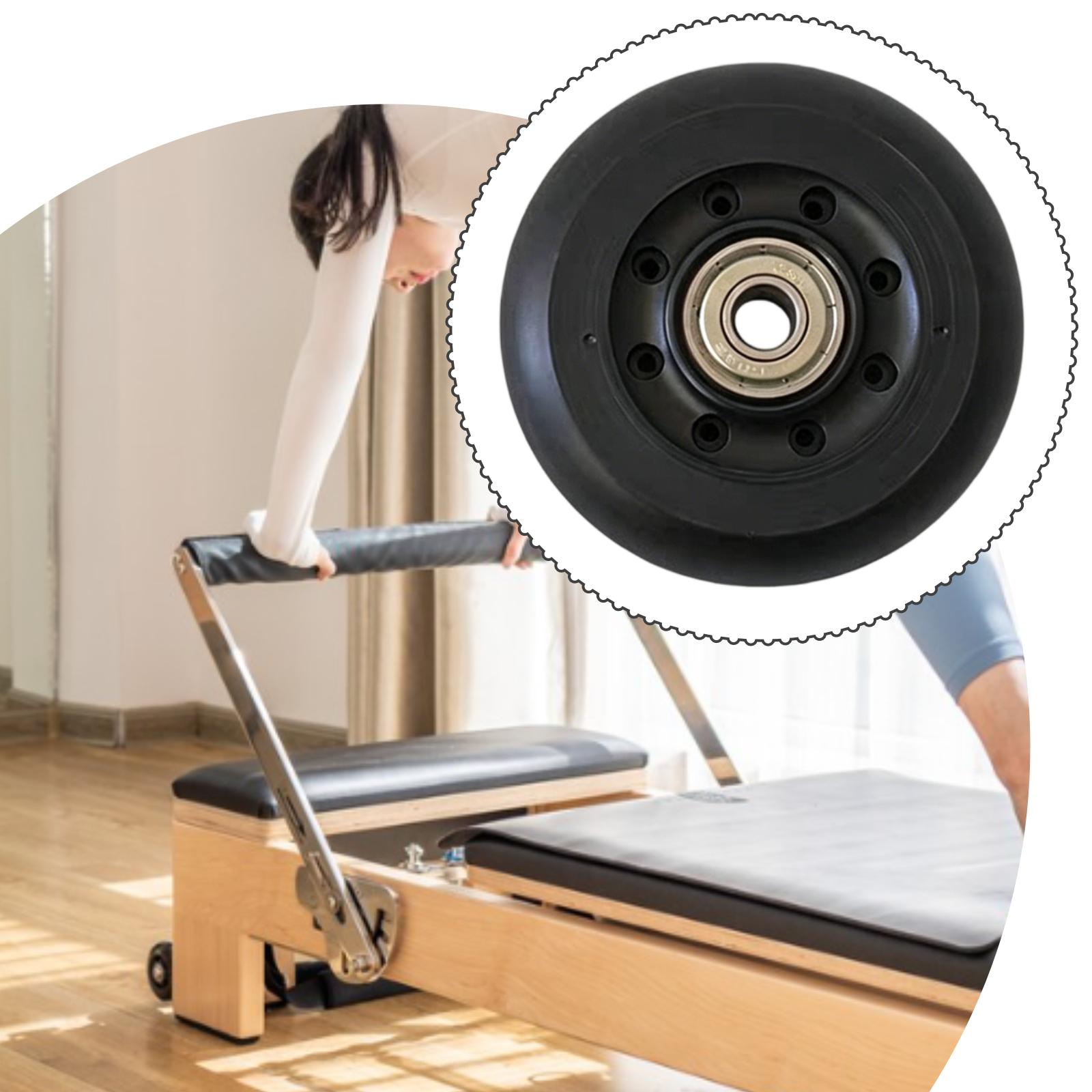 Pilates Reformer Wheel Black W - đánh giá và giá Home Gym Installation