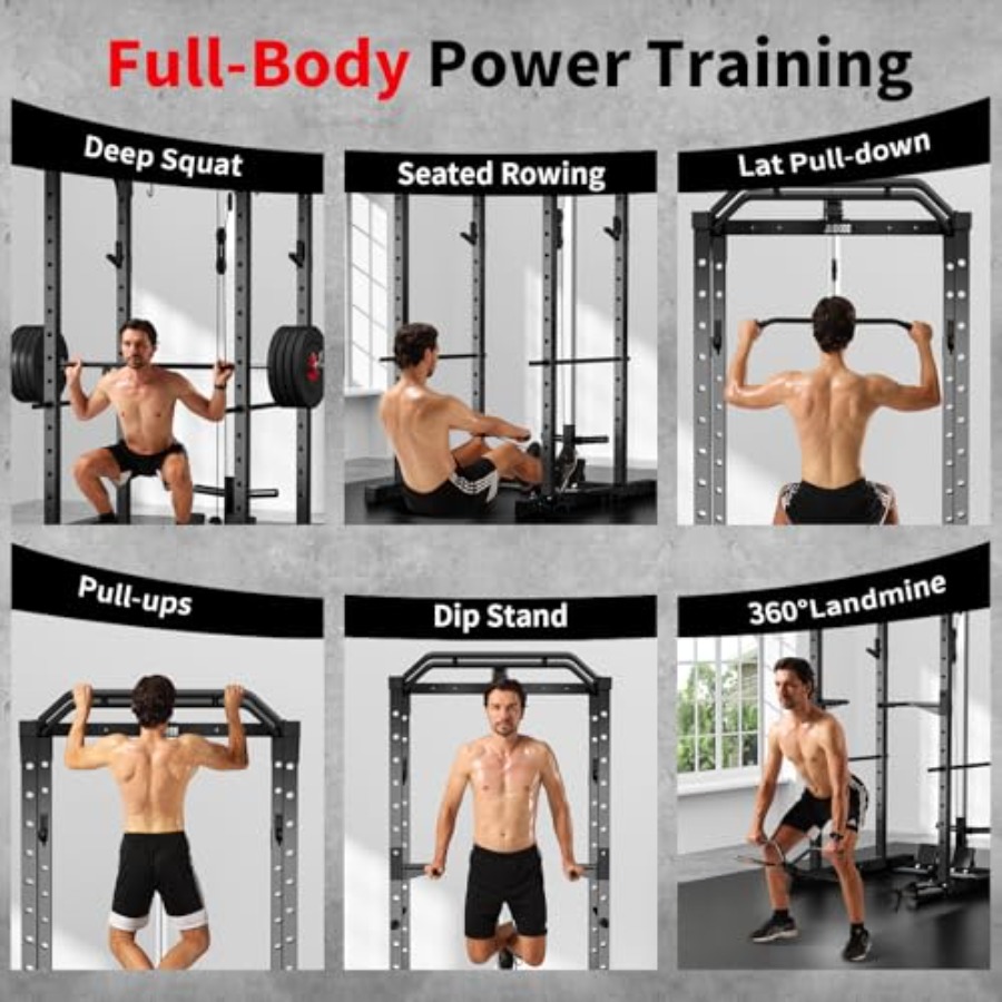 Home gym power rack with LAT p - đánh giá và giá Home Gym Lat Pulldown