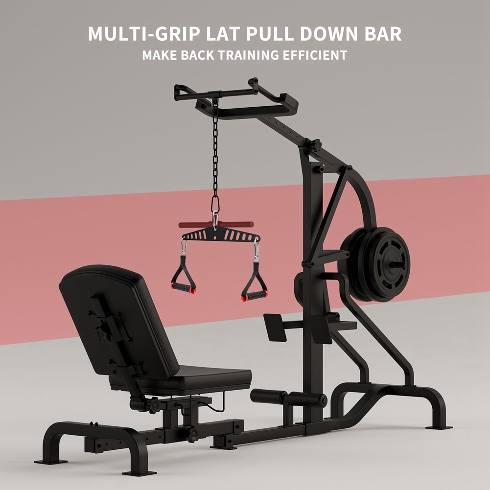 ABME Multi-Grip LAT Pull Down  - đánh giá và giá Home Gym Lat Pulldown