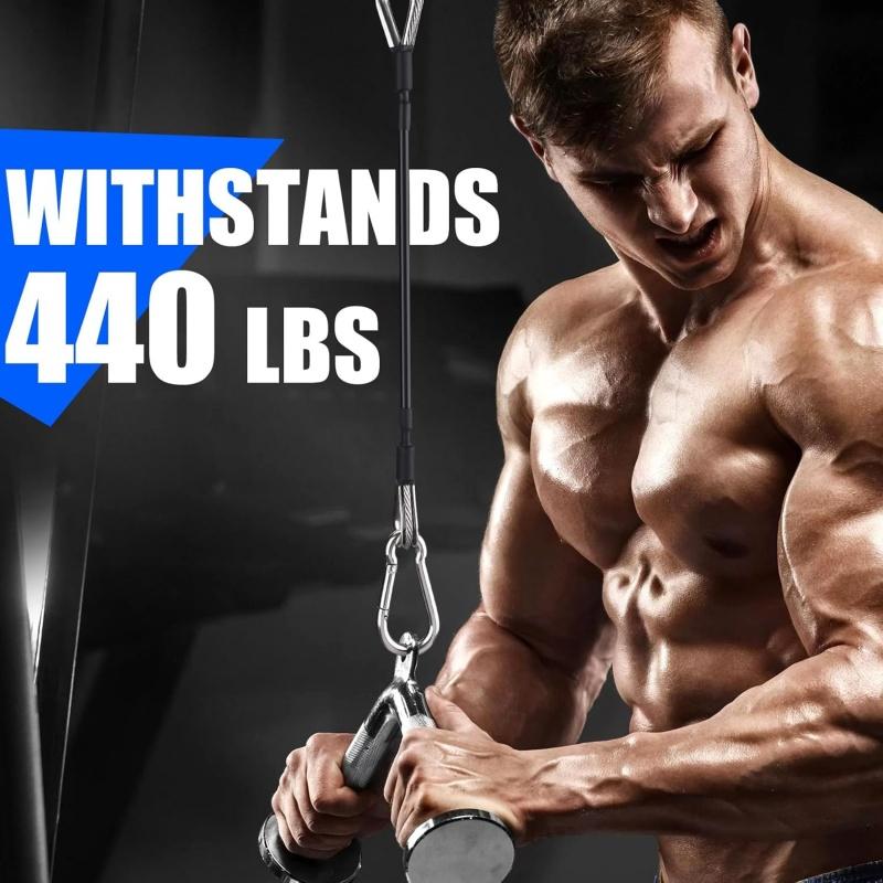 1/2Pcs Gym Cable Extension Com - đánh giá và giá Home Gym Lat Pulldown