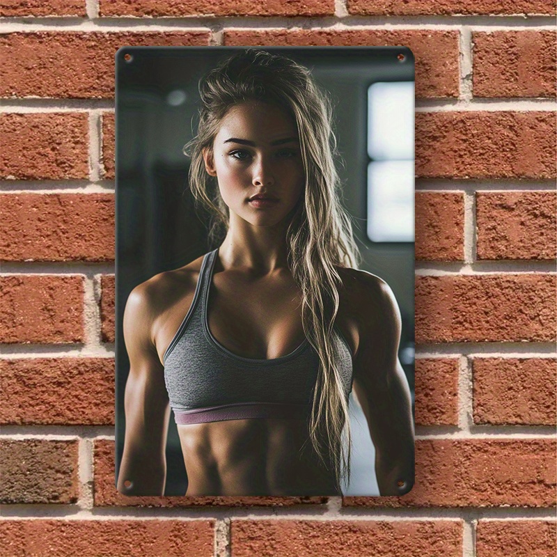 Iron Engraved Fitness Motivati - đánh giá và giá Home Gym Installation