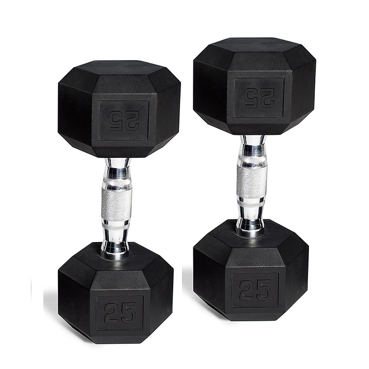 Hex Rubber Dumbbell Sets / Dum - đánh giá và giá Hex Dumbbell Set