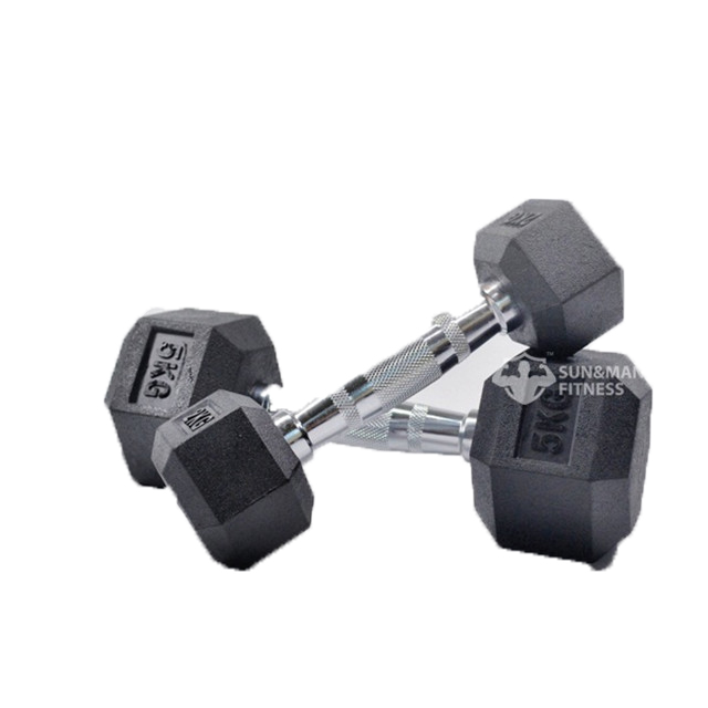 Hex Rubber Dumbbell Sets / Dum - đánh giá và giá Hex Dumbbell Set