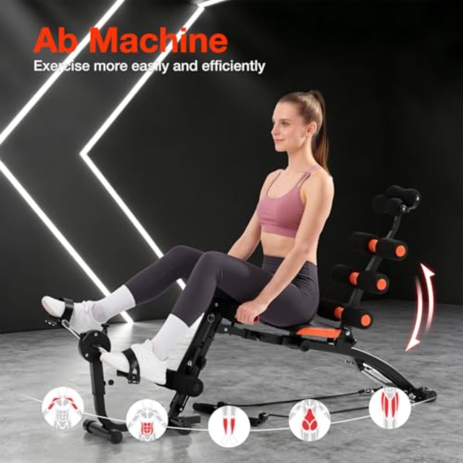 Abdominal Workout Bench Adjust - đánh giá và giá Home Gym Foldable
