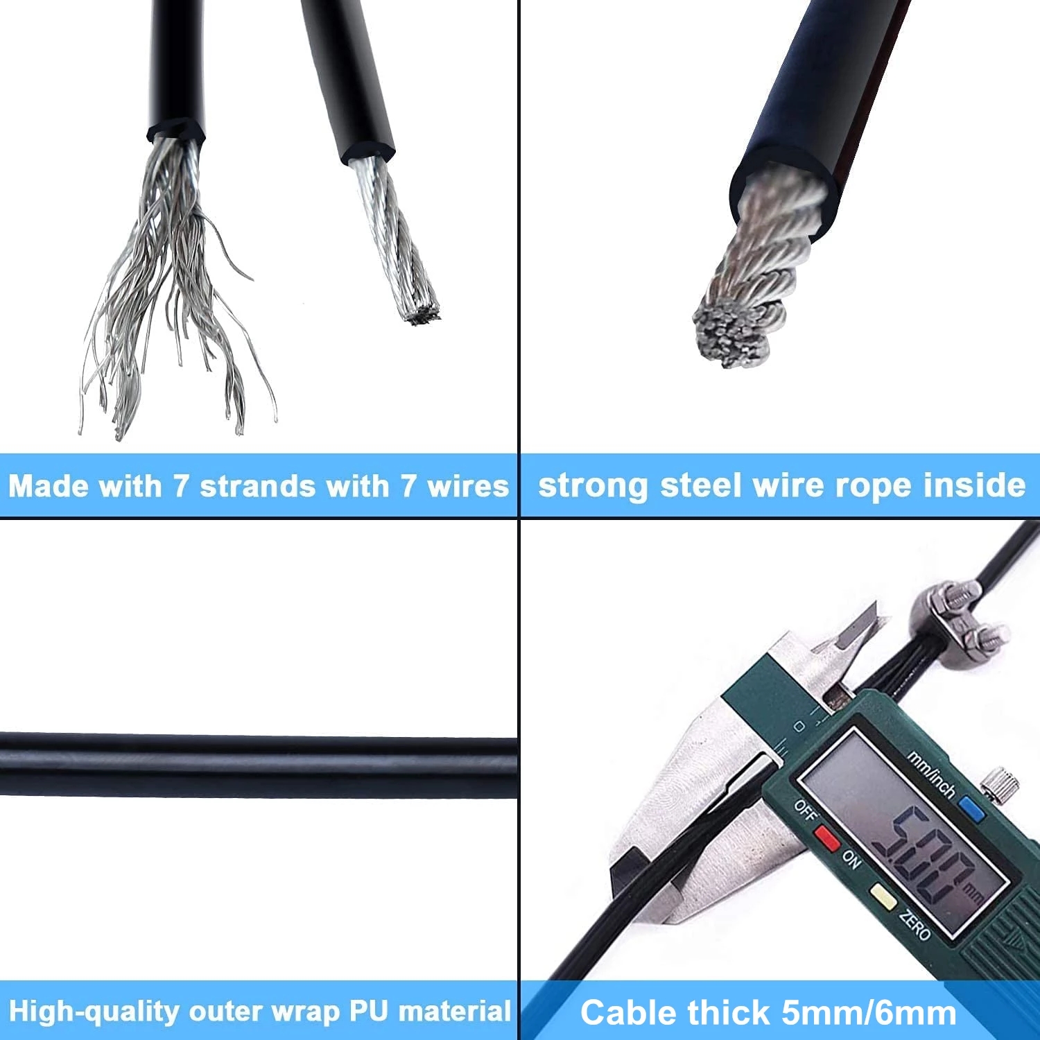 Sỉ 100 Mét 5/6Mm Nhà Nâng Trọn - đánh giá và giá Home Gym Cable Pulley System