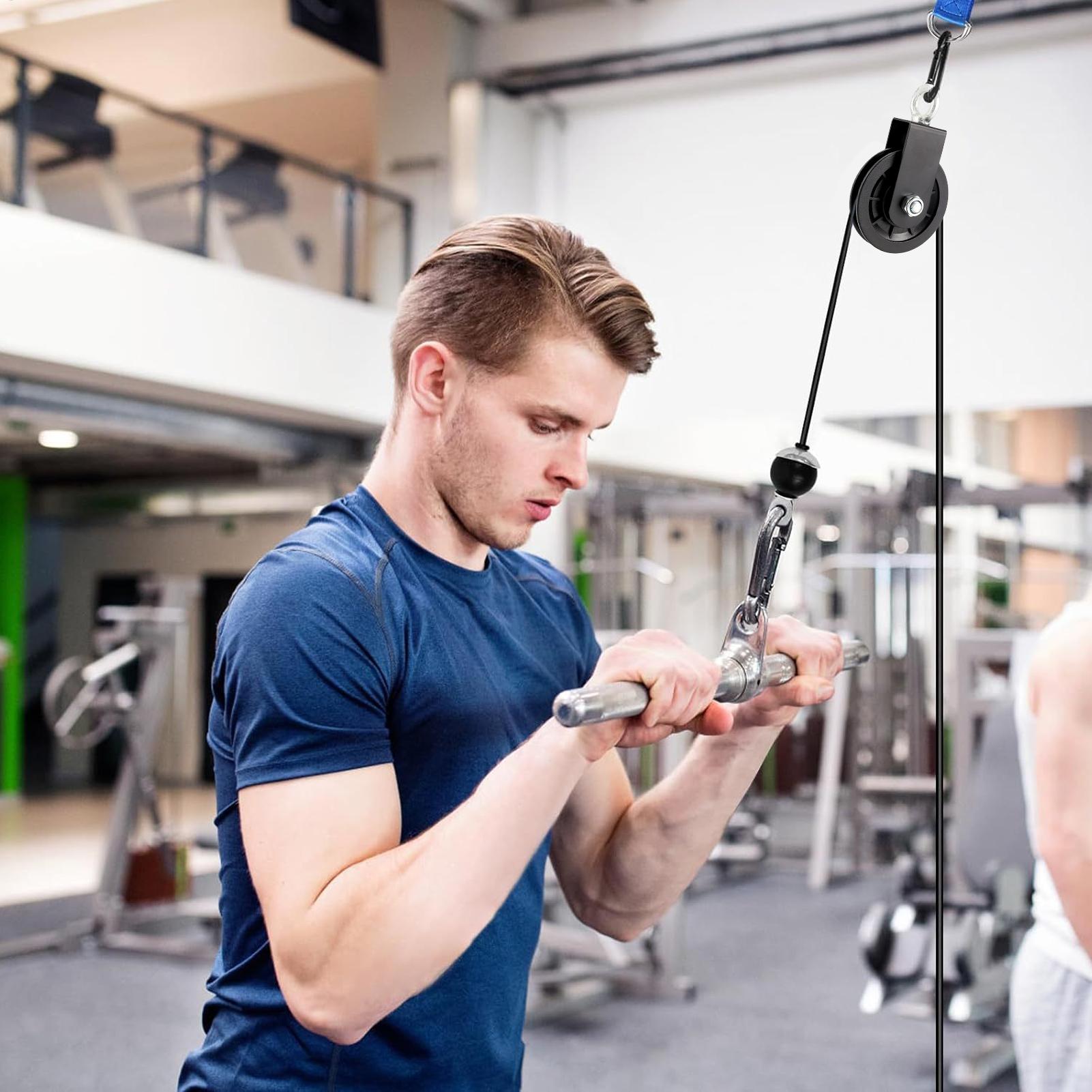 Gym Pulley Wheel Heavy Duty St - đánh giá và giá Home Gym Cable Pulley System