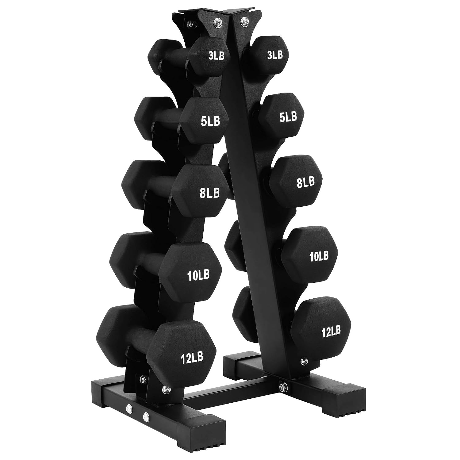 76LBS Neoprene Coated Hex Dumb - đánh giá và giá Hex Dumbbell Set
