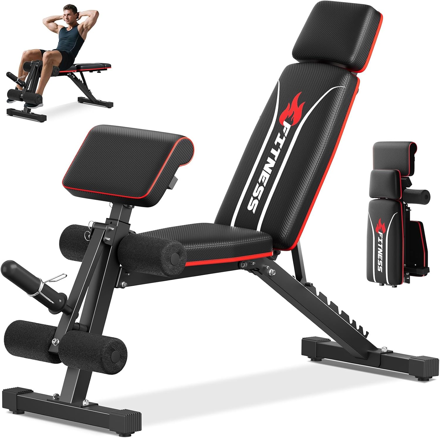 Home Gym Foldable Weight Bench - đánh giá và giá Home Gym Foldable