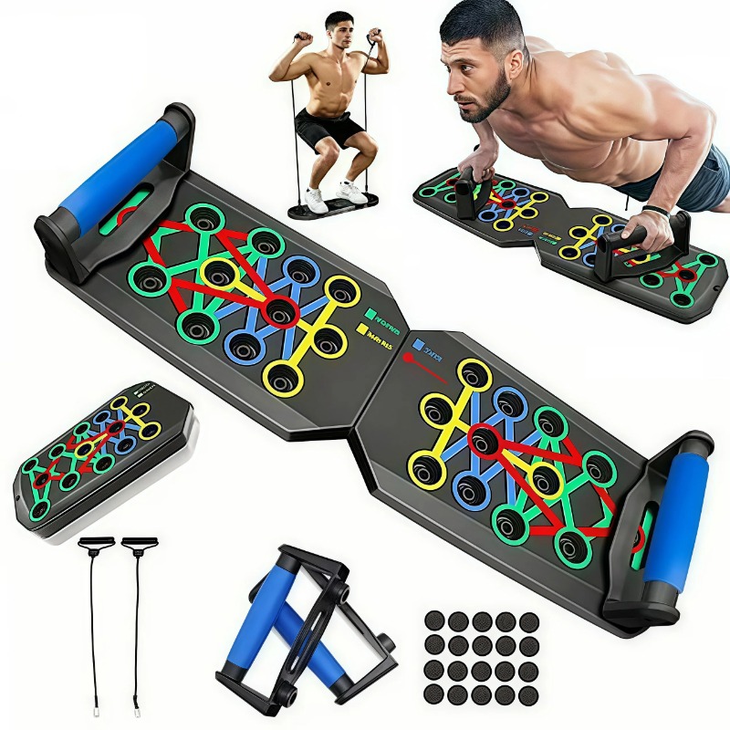 Foldable Push Up Board with Re - đánh giá và giá Home Gym Hyrox